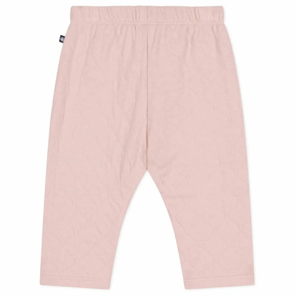 Pantalon Matelassé Tapucin Coton Bio | Vieux Rose