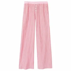 Pantalon Maxime Rayé x Léa Meylan | Rose