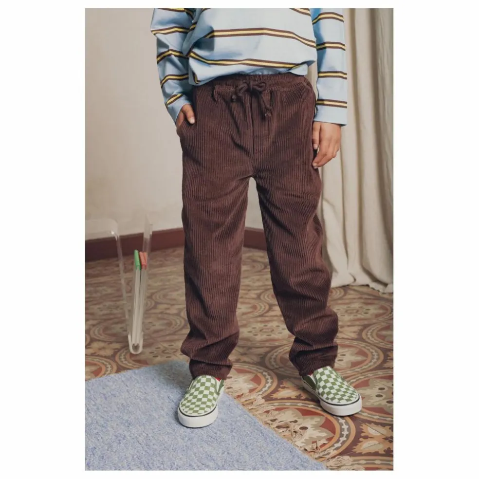 Pantalon Maxou Velours | Marron