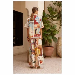 Pantalon Michelle Soie | Ecru