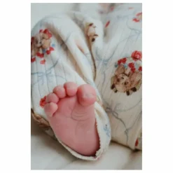 Pantalon Minnie Chiens Pointelle Coton Bio | Ecru