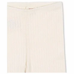 Pantalon Minnie Pointelle Coton Bio | Ecru