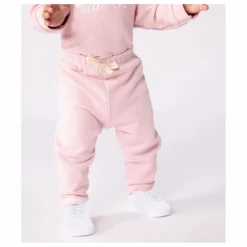 Pantalon Molletonné Coton Bio | Rose pâle