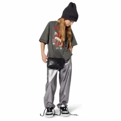 Pantalon Métallisé | Argenté