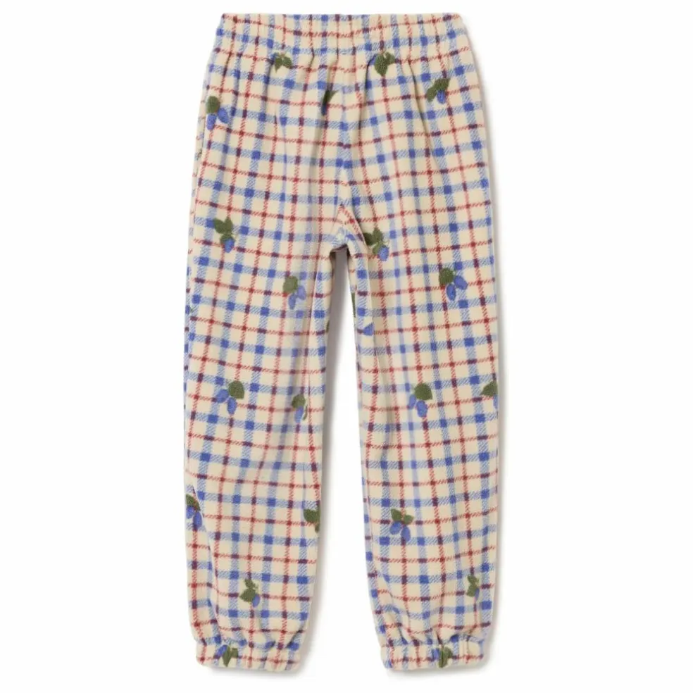 Pantalon Mulberry Carreaux | Ecru