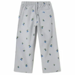 Pantalon Mulberry Velours Côtelé Mini | Bleu