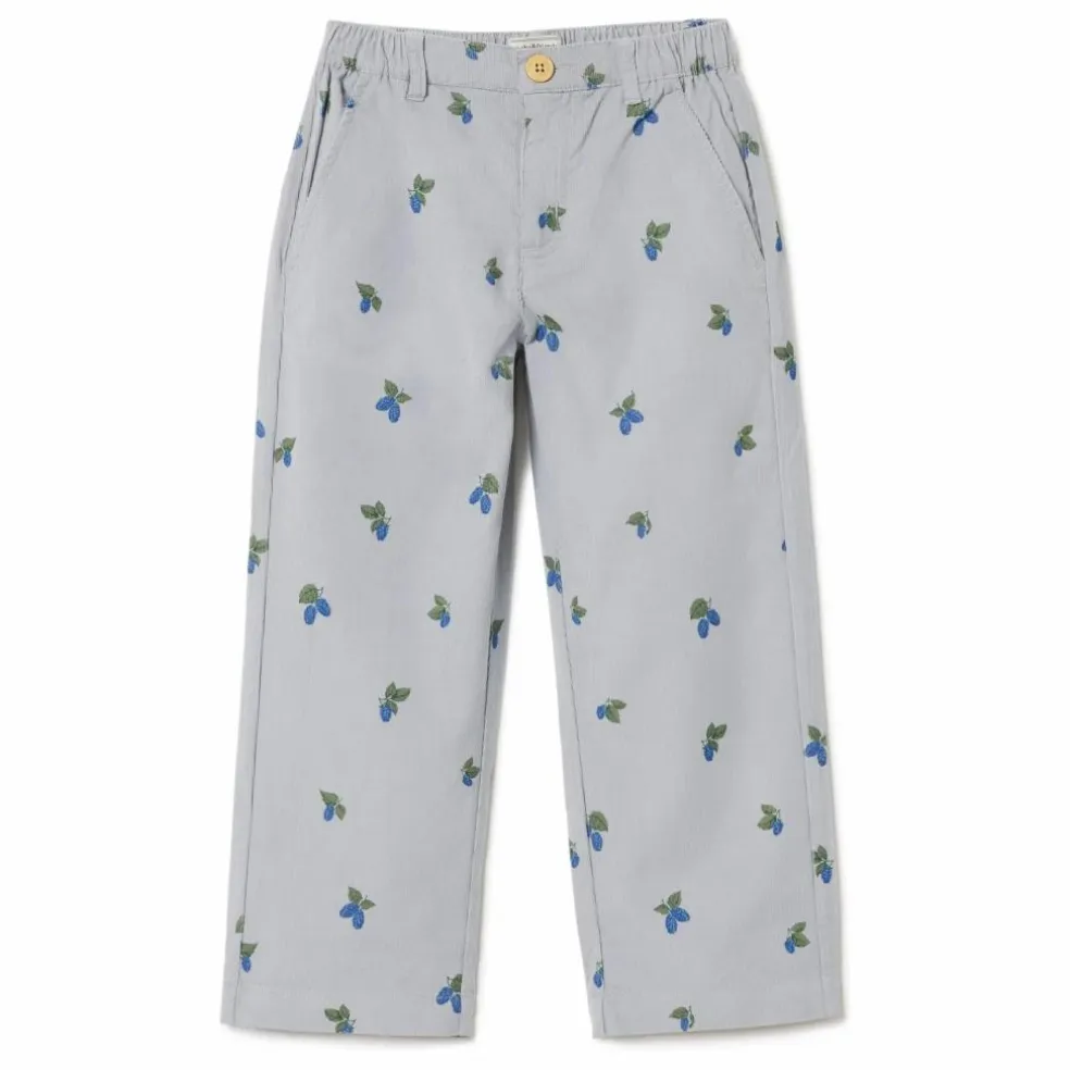Pantalon Mulberry Velours Côtelé | Bleu