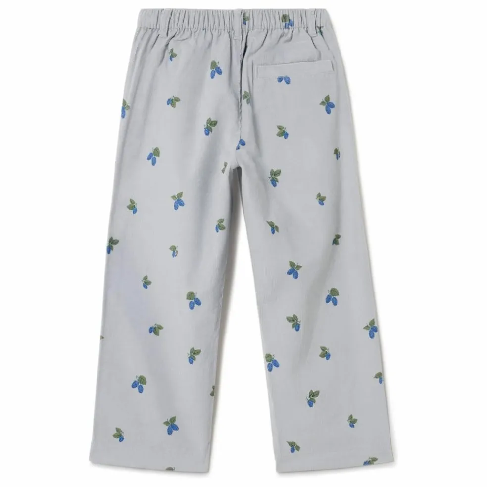 Pantalon Mulberry Velours Côtelé | Bleu