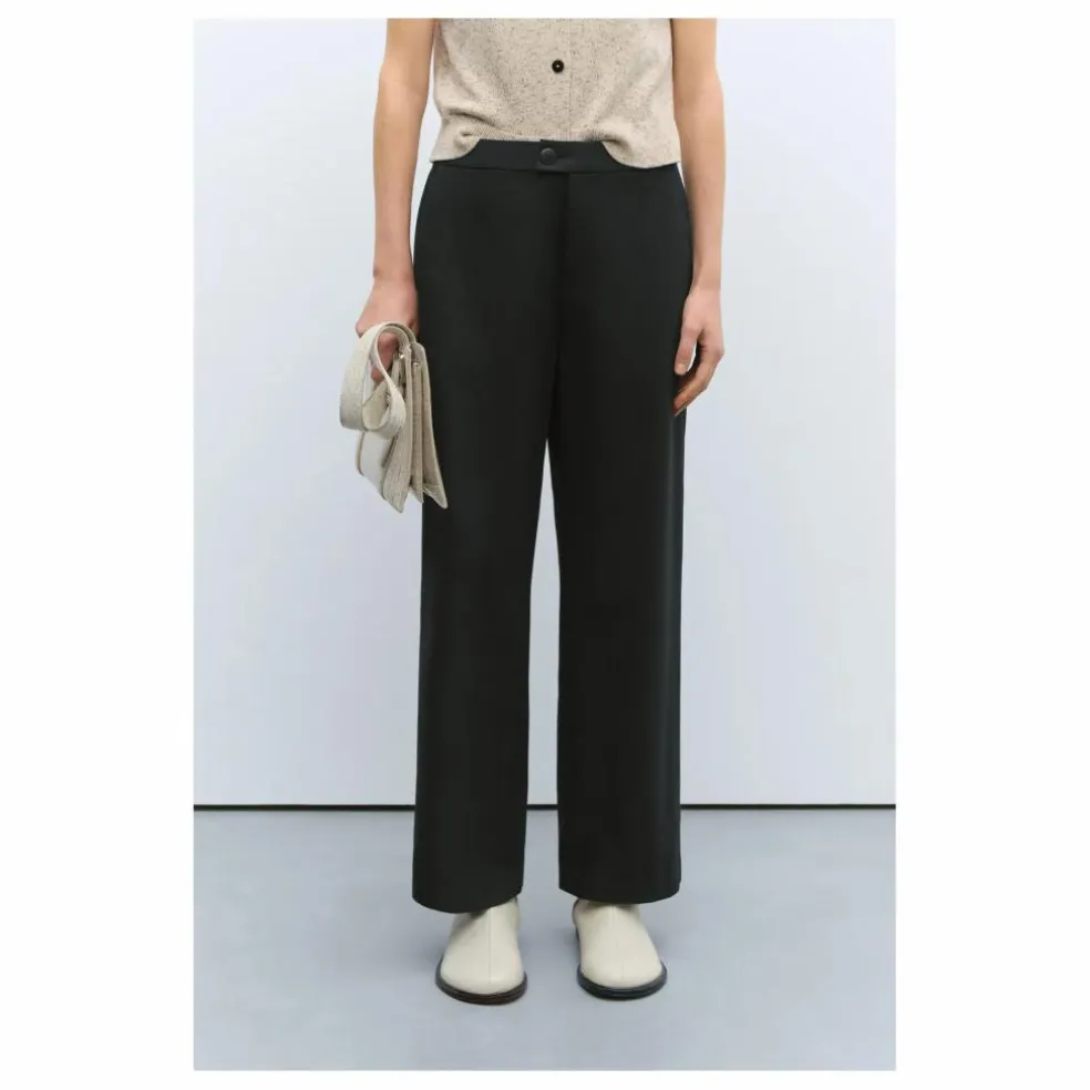 Pantalon New Tailoring Laine Vierge | Noir
