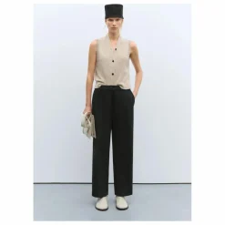 Pantalon New Tailoring Laine Vierge | Noir