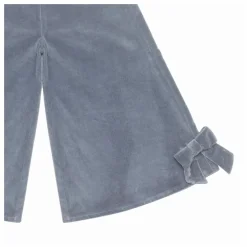 Pantalon Nolien Bows | Bleu gris