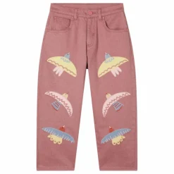 Pantalon Oiseaux | Vieux Rose