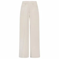 Pantalon Peter Velours Côtelé | Crème