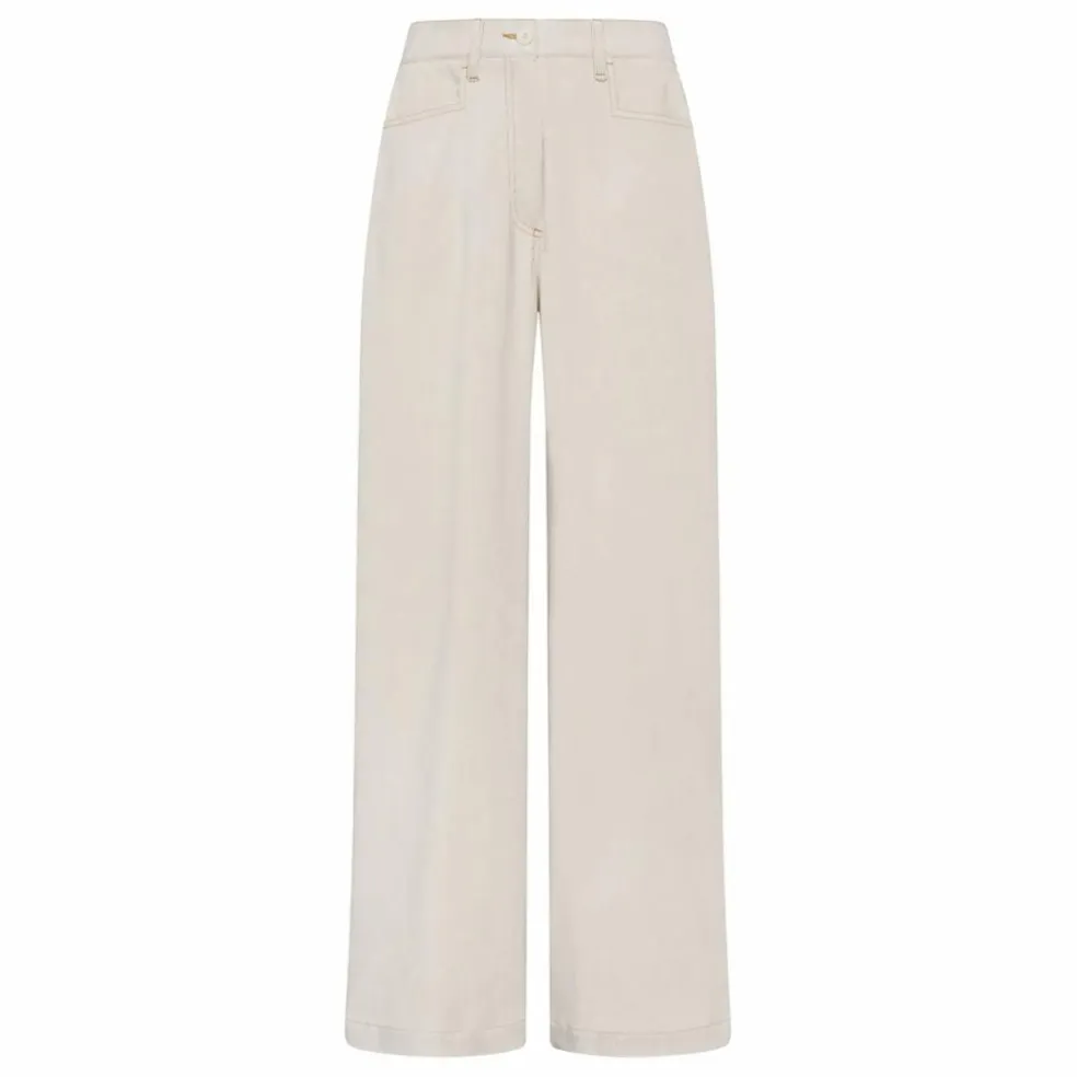 Pantalon Peter Velours Côtelé | Crème