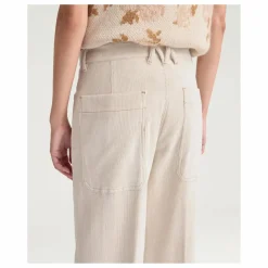 Pantalon Peter Velours Côtelé | Crème