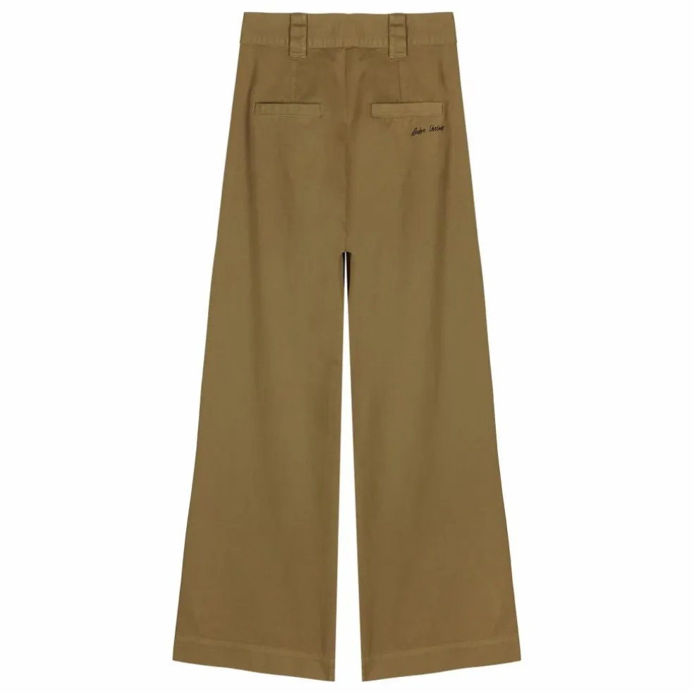 Pantalon Pinces - Collection Femme | Vert kaki
