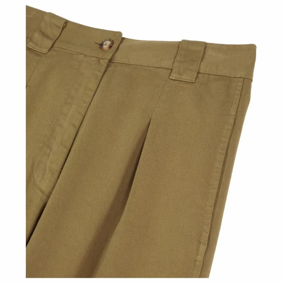 Pantalon Pinces - Collection Femme | Vert kaki