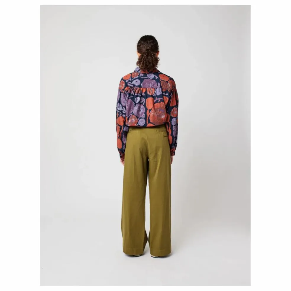 Pantalon Pinces - Collection Femme | Vert kaki