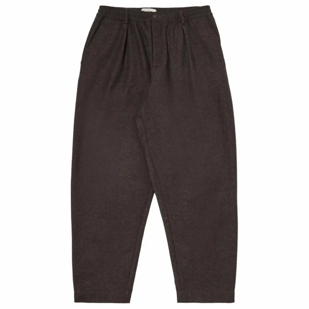 Pantalon Plissé Track | Marron