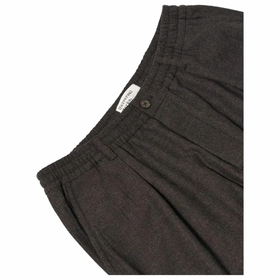 Pantalon Plissé Track | Marron