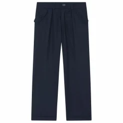 Pantalon Poches Revers | Bleu marine