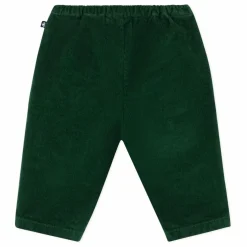 Pantalon Poches Velours Côtelé | Vert sapin
