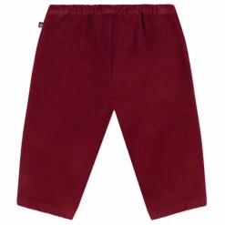 Pantalon Poches Velours Côtelé Bébé | Bordeaux