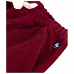 Pantalon Poches Velours Côtelé Bébé | Bordeaux