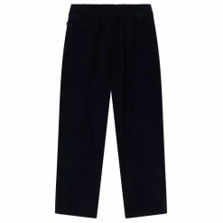 Pantalon Poches Velours Côtelé | Bleu nuit