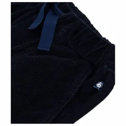 Pantalon Poches Velours Côtelé | Bleu nuit