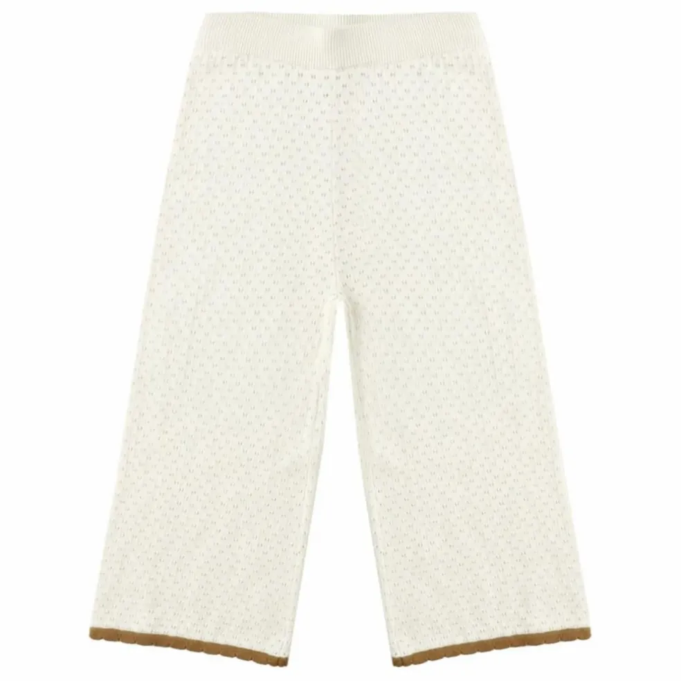 Pantalon Pointelle | Ecru