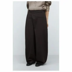 Pantalon Portefeuille Tailoring Laine Vierge | Marron