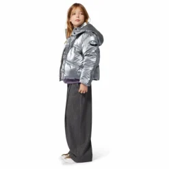 Pantalon Rayé | Gris chiné