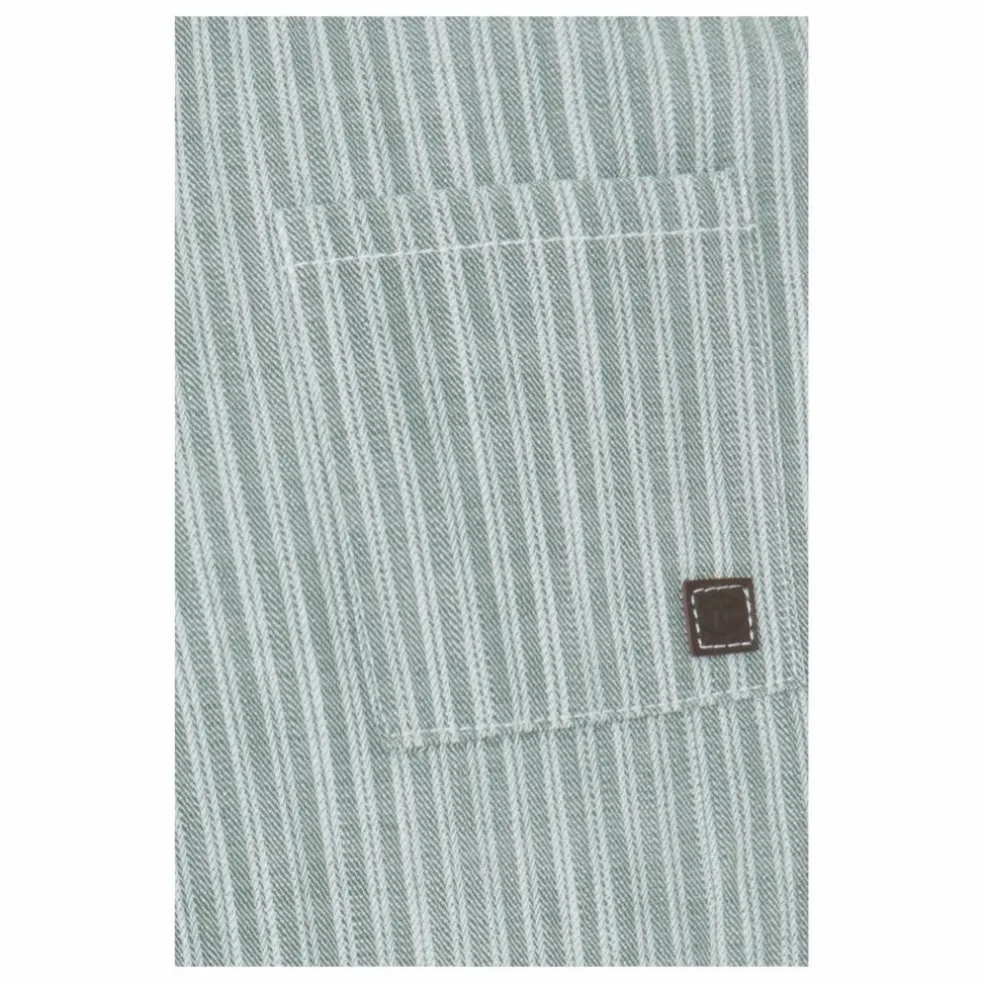 Pantalon Rayé | Vert céladon