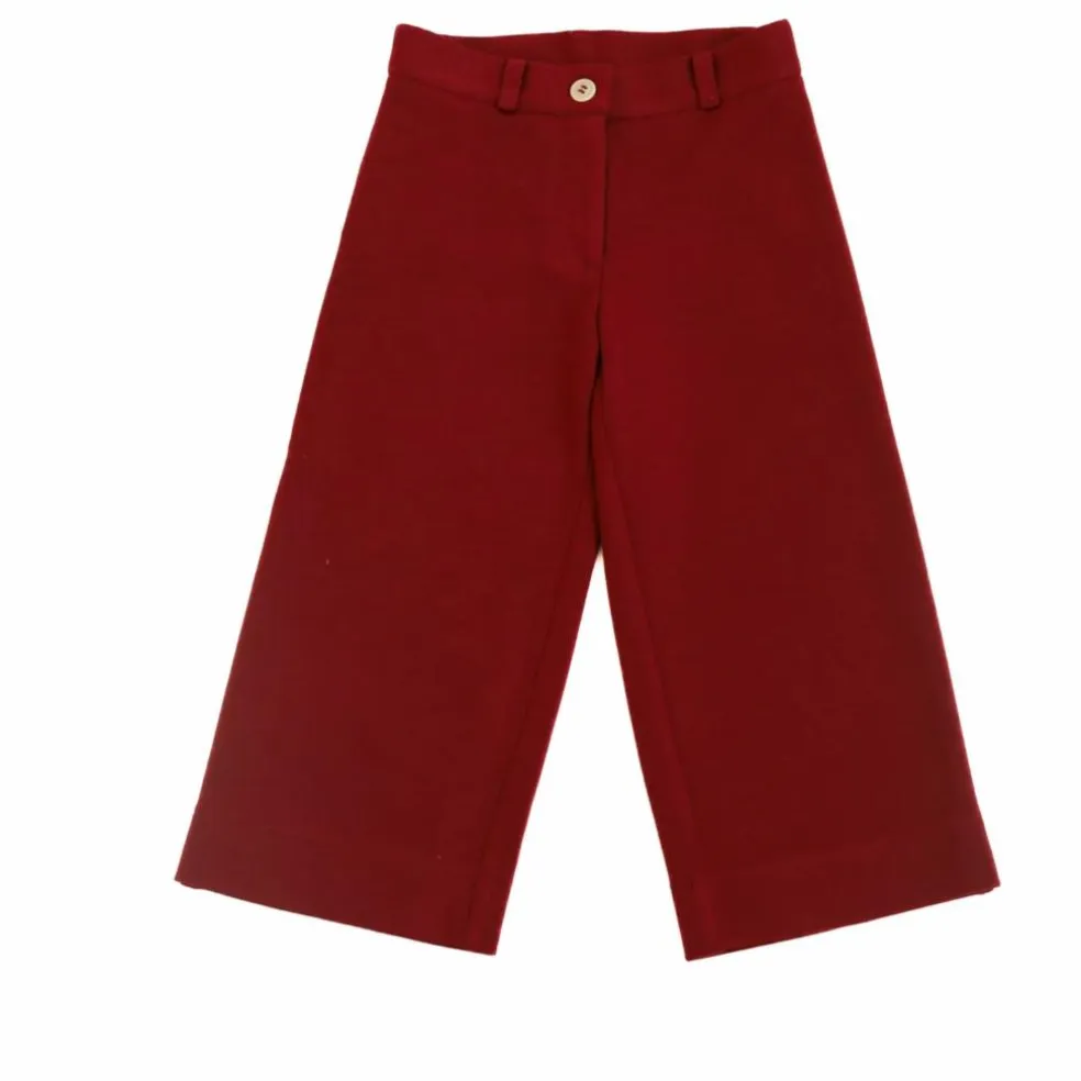 Pantalon Raya Laine | Rouge
