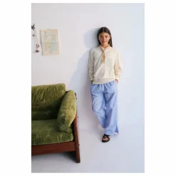 Pantalon Rayures Hebe | Bleu