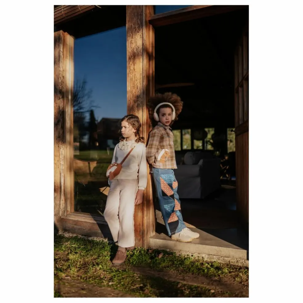 Pantalon Rhea | Rose poudré