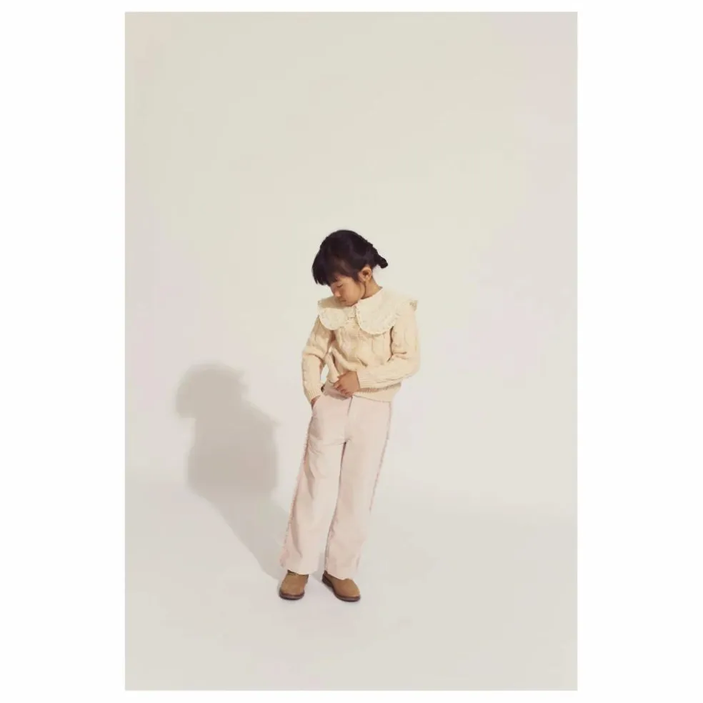 Pantalon Rhea | Rose poudré