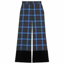 Pantalon Romeo Carreaux | Bleu