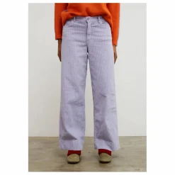 Pantalon Rose Velours Côtelé | Lilas