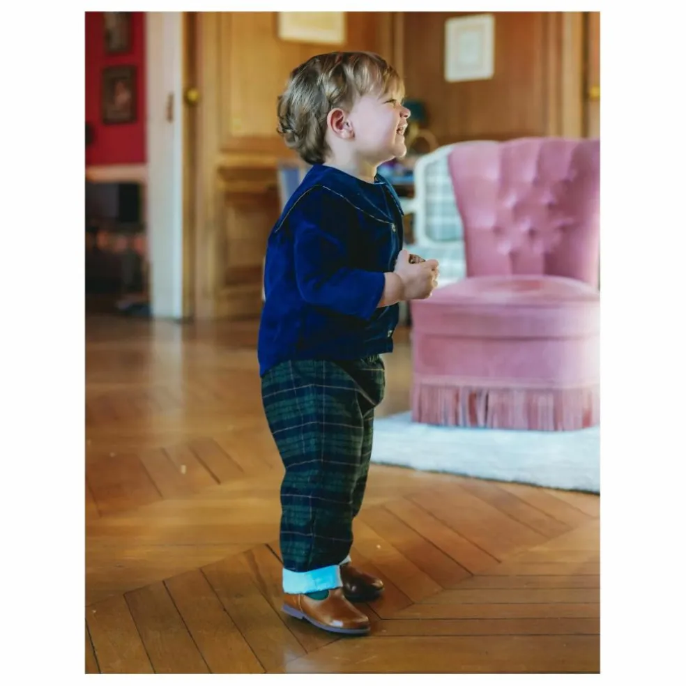 Pantalon Réversible Nini | Bleu marine