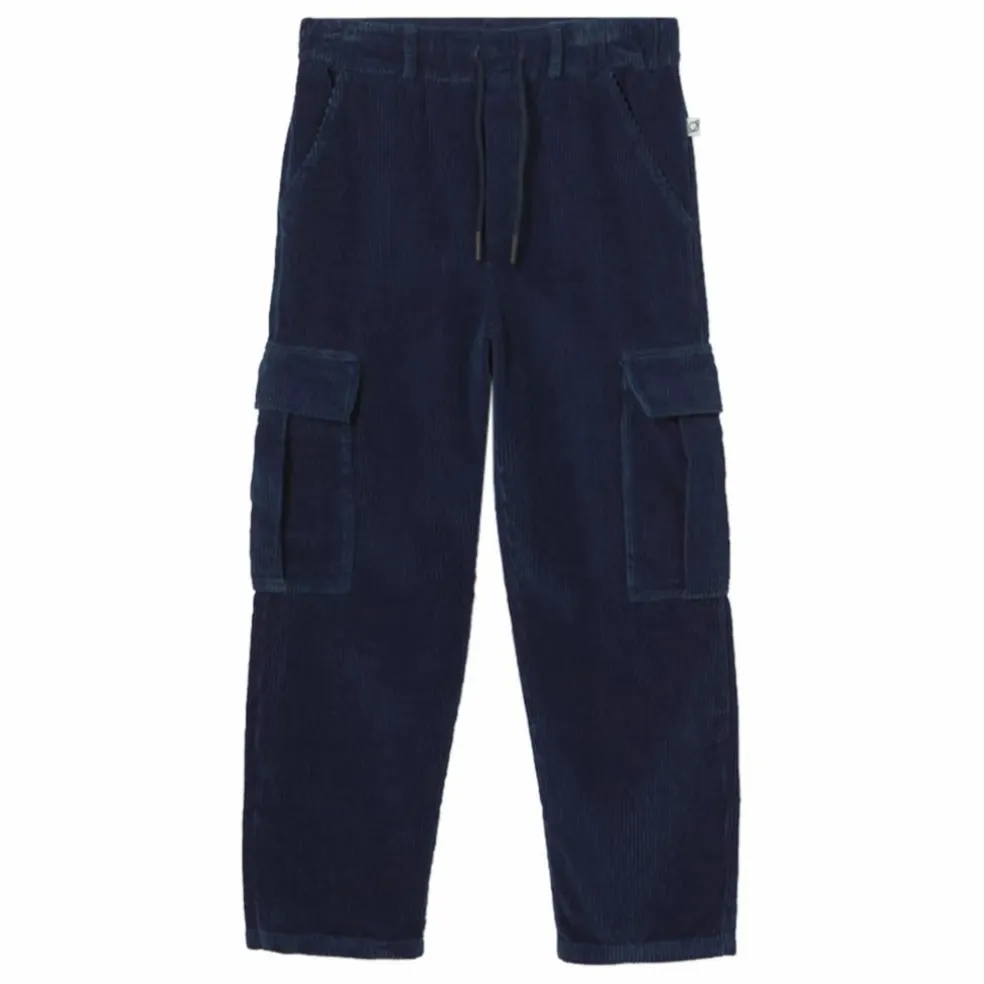 Pantalon Salem Denim Côtelé | Bleu marine