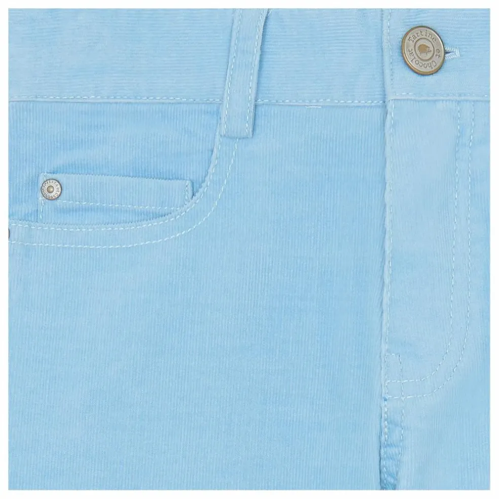 Pantalon Slim | Bleu Clair