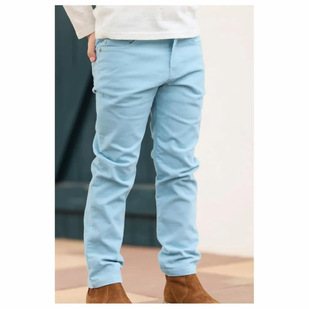 Pantalon Slim | Bleu Clair
