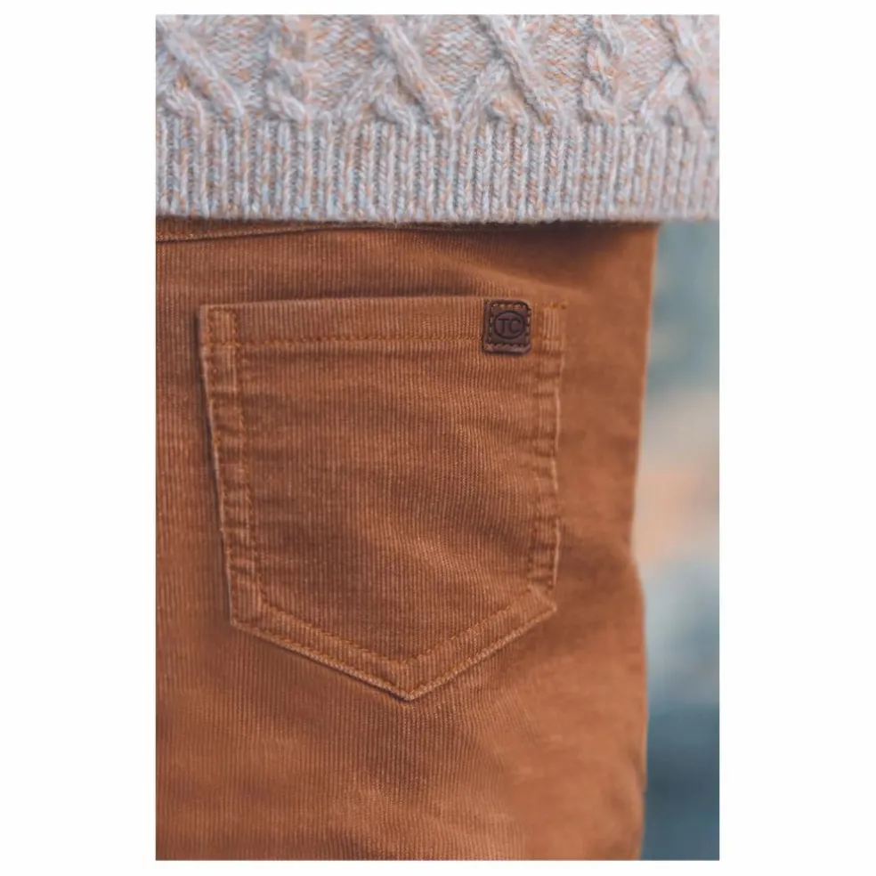 Pantalon Slim | Camel