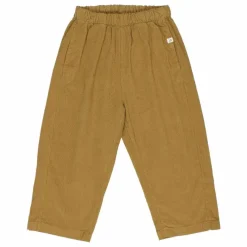 Pantalon Soft Velours Côtelé Coton Bio | Ocre