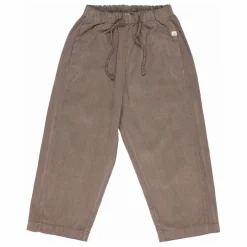 Pantalon Soft Velours Côtelé Coton Bio | Taupe