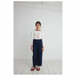 Pantalon Tessa Denim | Bleu marine