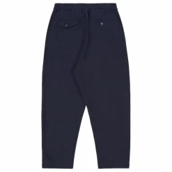 Pantalon Track Moleskine | Bleu marine