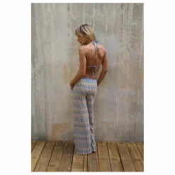 Pantalon Tricot Maud | Orange